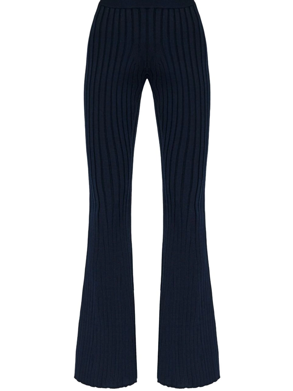Affordable Women flared McCartney ribbed-knit Stella leggings 0422